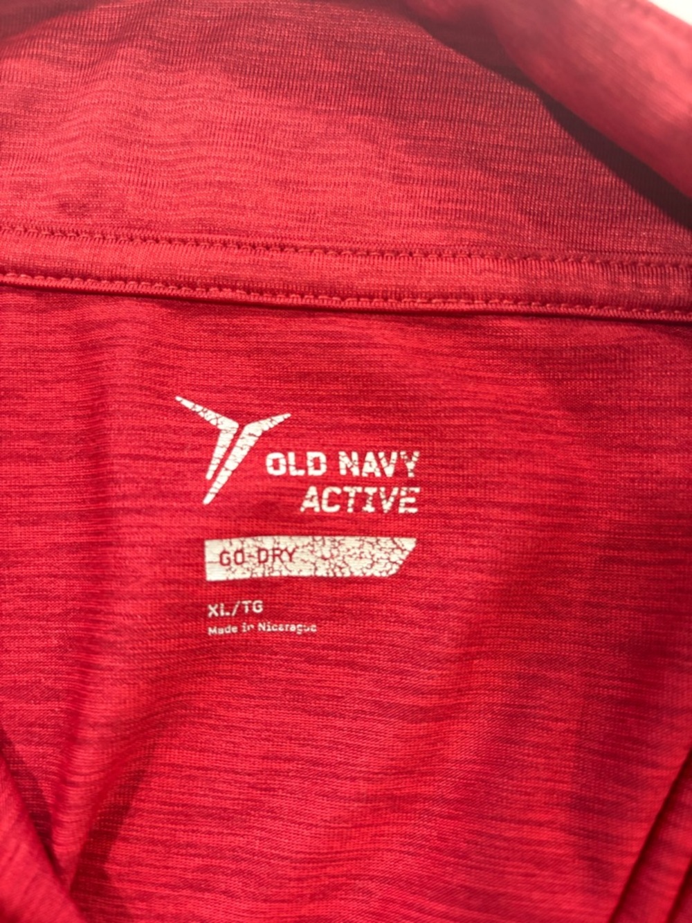 Old Navy Active Red Performance Top - Picture 5 of 5
